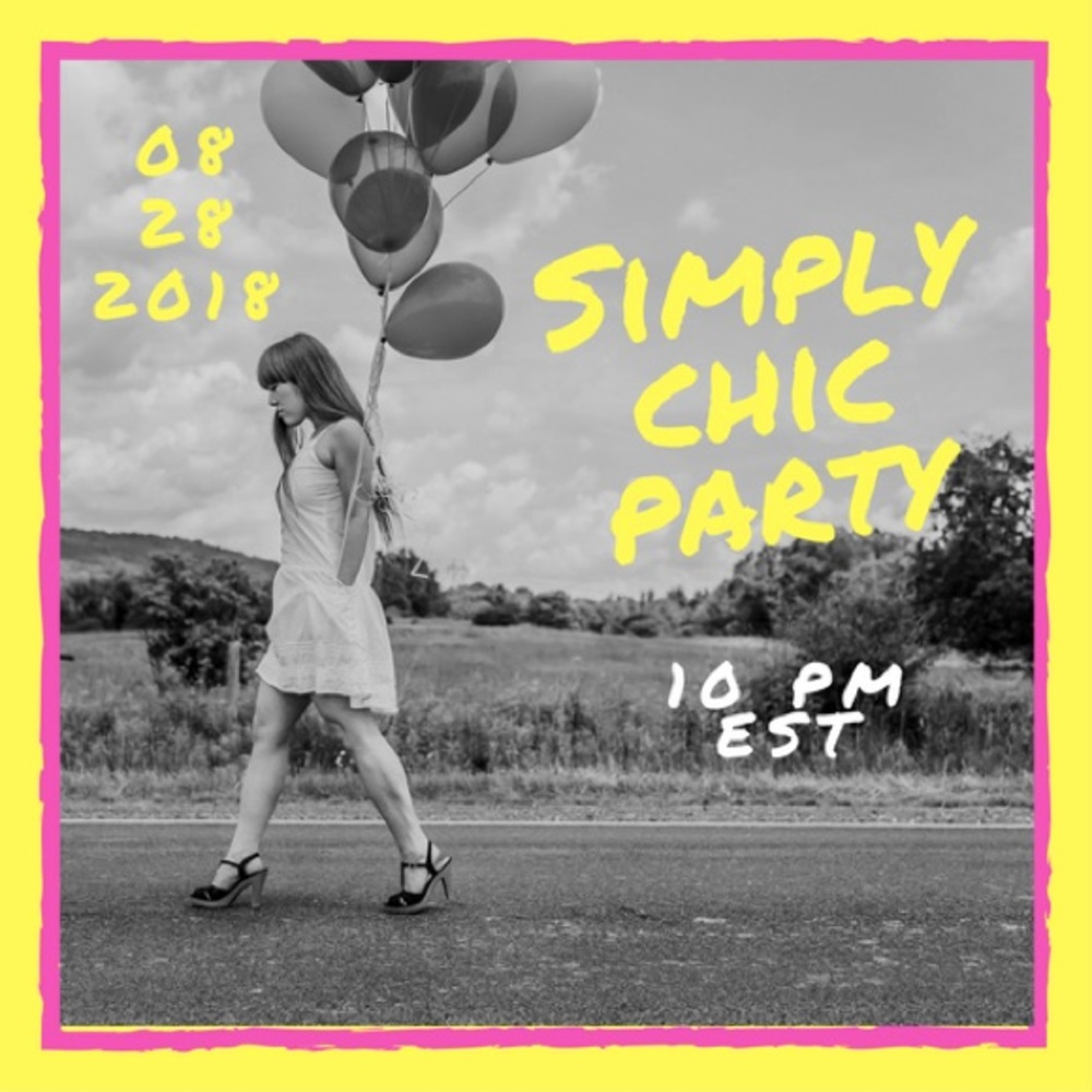 I’m co-hosting tonight! Simply Chic party!